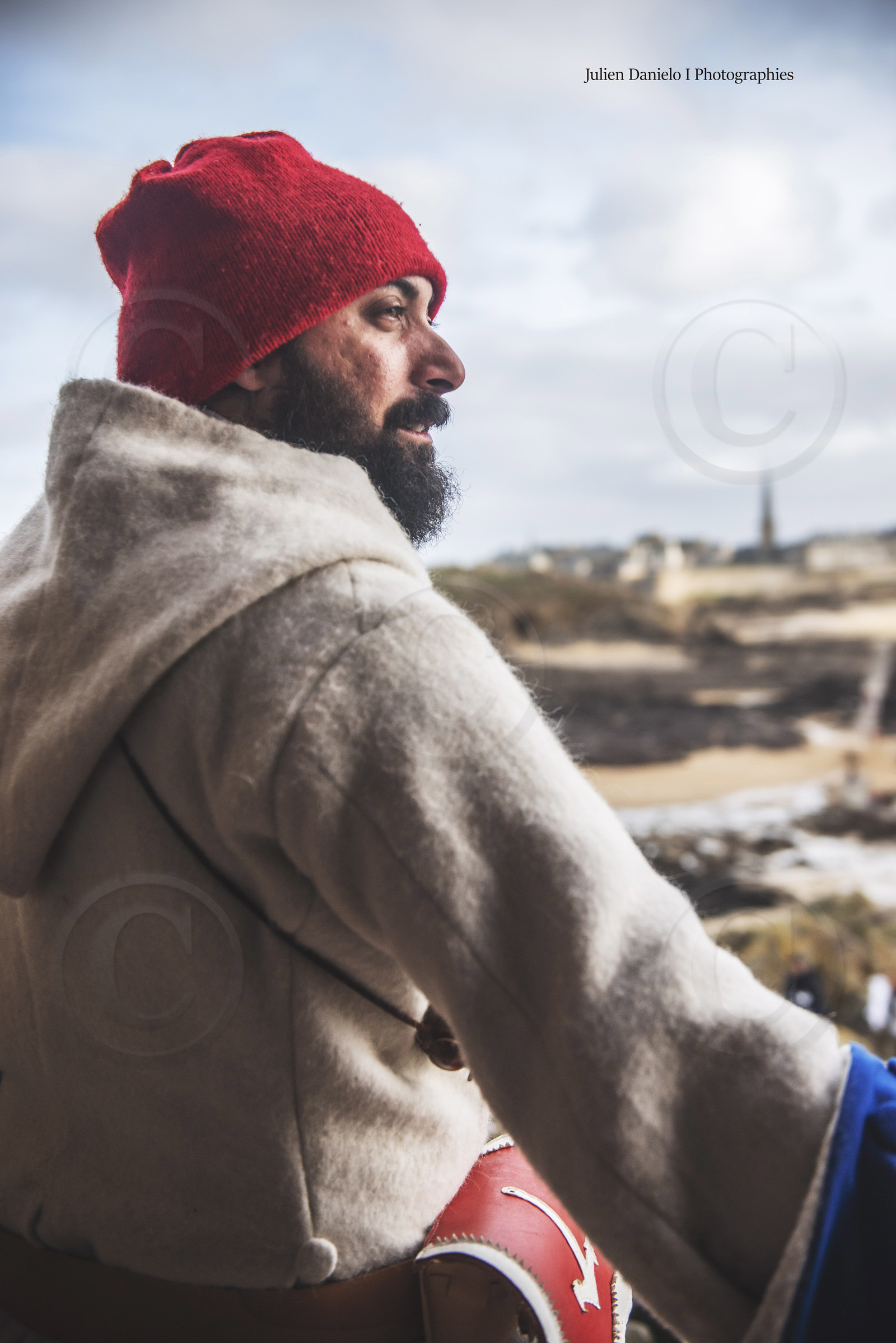 1758 - soldat de la Compagnie franche de la Marine face à Saint-Malo