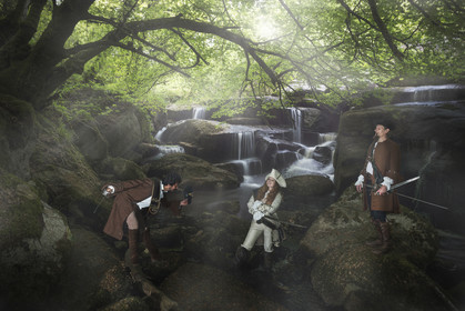 1741 - Marion du Faouët et sa bande se divertissent après avoir dépouillé un noble de passage